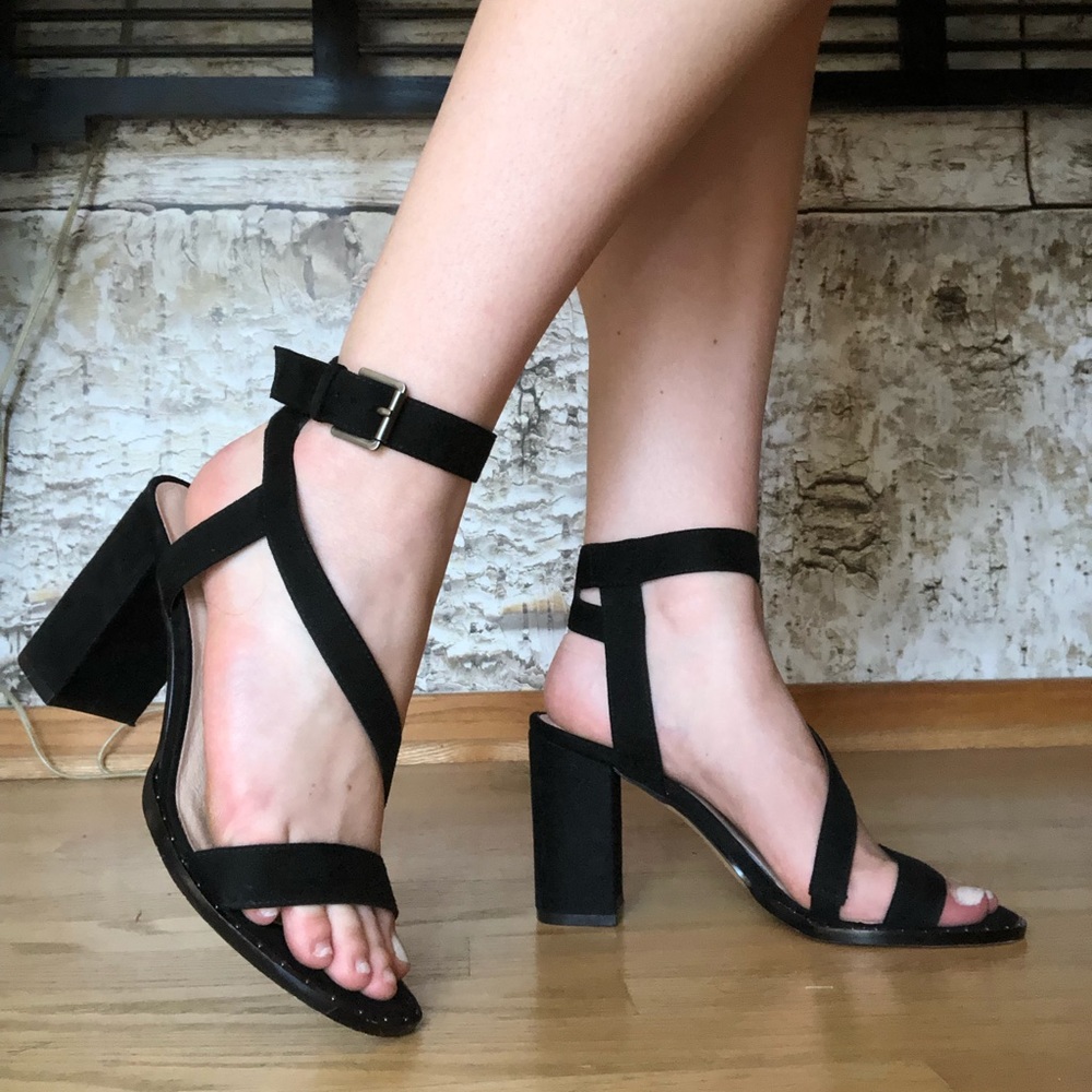 Black heels